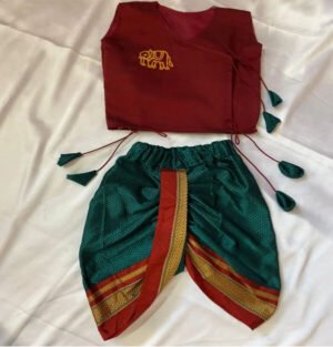 Khun Dhoti for boys, Kids' dhoti dress, Traditional dhoti for boys, Boys' ethnic wear, Khun dhoti kids outfit, Boys' kurta dhoti set, Kids' traditional dress, Dhoti kurta for boys, Indian dress for boys, Boys' festive wear,