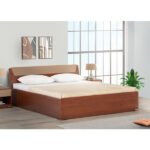 Piyestra Knock Down Bed with Manual Storage – Harry | Smart & Stylish Space Saver
