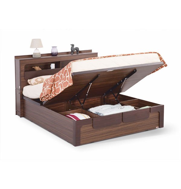 Piyestra Knock Down Bed With Hydraulic Storage – STELLA | Stylish & Space-Saving 2 Piyestra Knock Down Bed With Hydraulic Storage – STELLA | Stylish & Space-Saving - Image 2