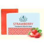 [Handmade & Herbal] Glycerin Strawberry Soap [100g] – Fruity Freshness with Gentle Skin Hydration -ANSI