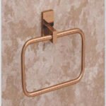 Wall-Mounted Bathroom Napkin Ring – Stainless Steel, Elegant & Space-Saving