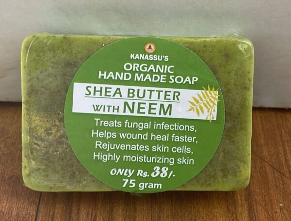 Kanassu's Organic Shea butter with Neem Soap