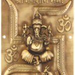 SWASTIK GANESH JI brass status