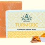 Cow Ghee Turmeric Herbal Soap -ANSI