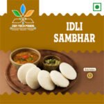 Dehydrated Idli, Sambar – Instantly Fluffy, Irresistibly Soft, & Conveniently Ready-to-Rehydrate South Indian Delight (VIR 01