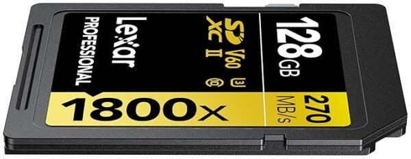 Lexar Professional 1800x 128gb