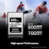 Lexar 320gb Type-A Silver
