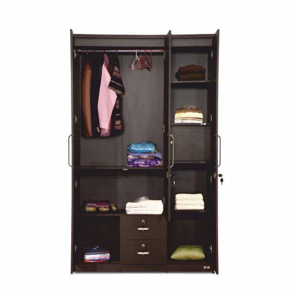 Piyestra 3 Door Wardrobe