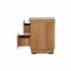 Piyestra FELCITY Night Stand | Elegant Space-Saving & Functional Bedside Table