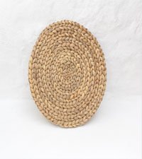 Water Hyacinth Round Table Mat Hyacinth Wicker Table Mat, Handwoven Round Placemat, Natural Fiber Table Mat, Eco-friendly Round Mat, Sustainable Hyacinth Table Mat, Decorative Round Placemat, Hyacinth Dining Mat, Woven Round Table Runner, Hyacinth Coaster Set,