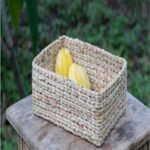 Water Hyacinth Rectangular Tray
