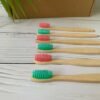Kids Bamboo Toothbrush – Biodegradable & Soft Bristles for Delicate Teeth