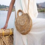 Banana Fibre Round Bag