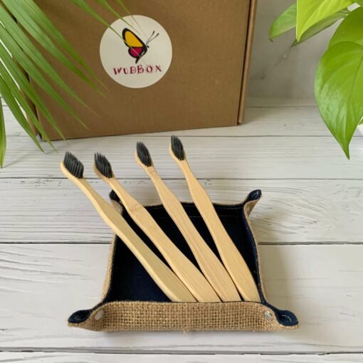 Bamboo Toothbrush (S Shaped) 2 Bamboo Toothbrush (S Shaped) - Image 2