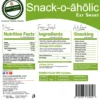 snack-o-aholic Spinach Sticks