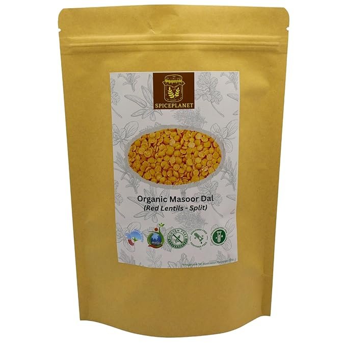 Organic Masoor Dal Split