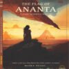 The Flag of Ananta book cover placed on a wooden table with soft ambient light