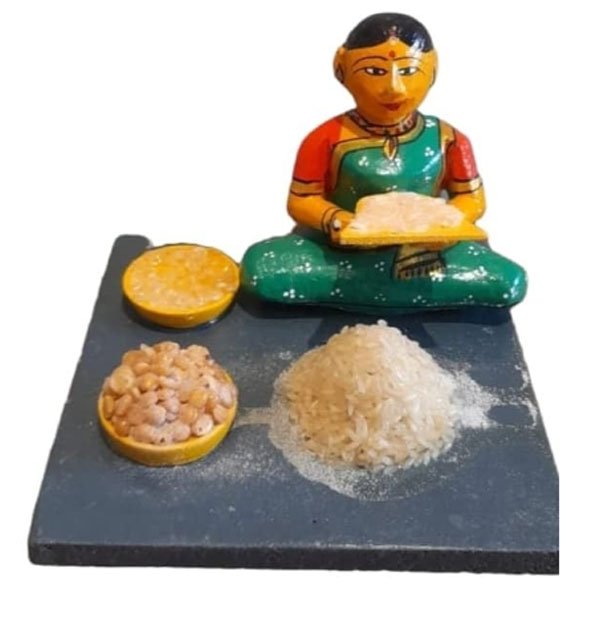 Rice Lady Kondapally Wooden Toy 1 Rice Lady Kondapally Wooden Toy