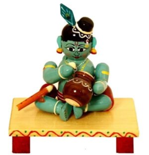 Sitting Krishna Figurine