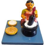 Woman Grinding Kondapally