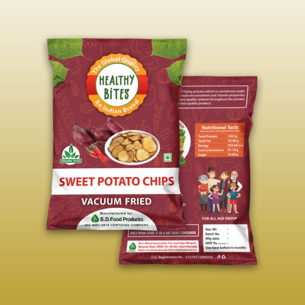 How to Make Healthy Bites Sweet Potato Chips (Pack of 3)