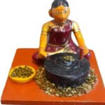 Grinding Lady Kondapally Wooden Toy