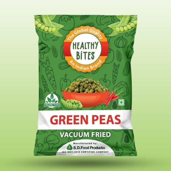 Healthy Bites Green Peas [5 Benefits] – The Ultimate Snack for Health and Wellness (Pack of 3) (SD 01)