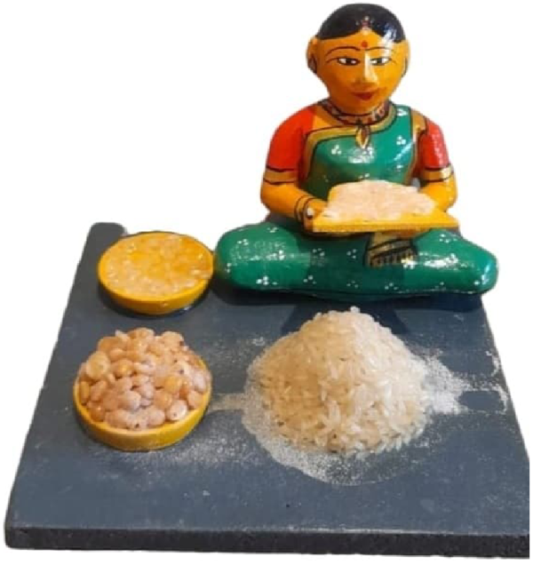 Kondapally wooden toys, Indian wooden toys, Handcrafted wooden toys, Traditional Indian toys, Rice lady toy, Rural life toys, Sustainable toys, Ethically sourced toys, Indian handicrafts, Wooden toy collectibles,