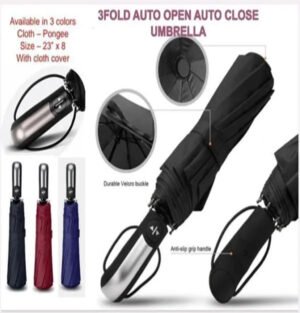 Auto on off umbrella