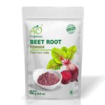 AO-Organic Beet Root Powder – Natural, Nutrient-Rich & Energy-Boosting Superfood 250gm (Vi 01)