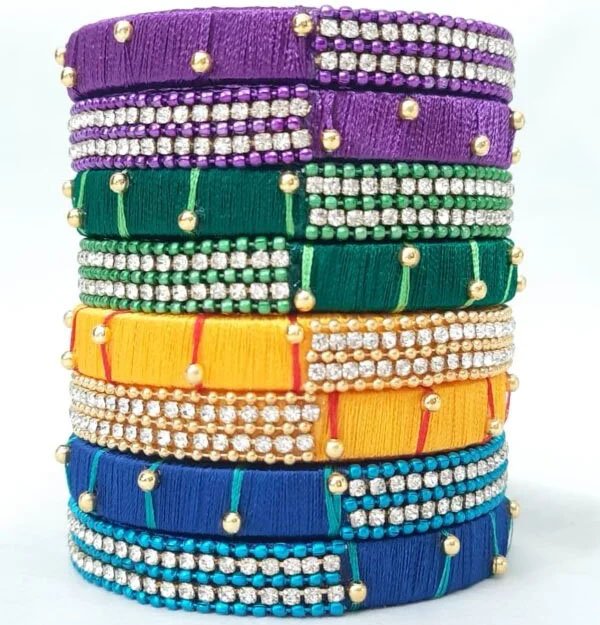 Silk Thread Bangles