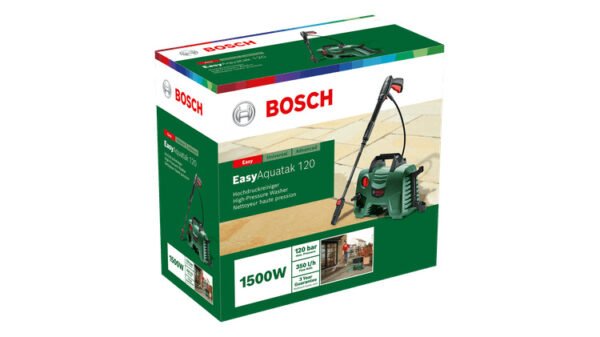 Bosch Easy Aquatak 120 Pressure Washer – Compact & Powerful High-Pressure Cleaning Machine