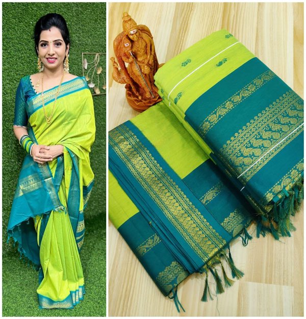 Kalyani Silk Cotton Saree