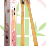 Premium Bamboo Brushes Twin Flower Kids