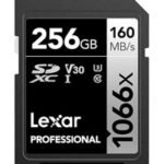 Lexar Professional 1066x 256GB SD card (High-Speed Performance for Pros) – [Up to 160MB/s Read Speed] – Perfect for Photography & Videography!