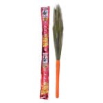[Pack of 2 | Premium Build] Monkey 555 Natural Grass Broom with Plastic Grip – Durable & Efficient