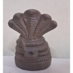 EcoEco-Friendly Nagappa Clay Idol [Set of 1] – Handmade Naga Panchami Pooja Idol (100% Natural Clay)
