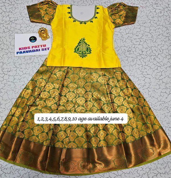 Fancy Silk Pavadai Sattai