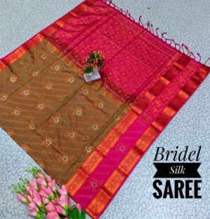 Bridal saree, Elegant bridal saree, Luxury bridal saree, Designer bridal saree, Traditional bridal saree, Bridal saree for wedding, Handcrafted bridal saree, Premium bridal saree, Bridal saree collection, Indian bridal saree, Bridal saree with embroidery, Bridal saree for special occasions, Customized bridal saree, Traditional bridal saree designs, Beautiful bridal saree,