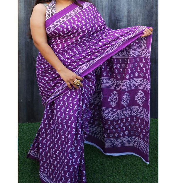 Mulmul Cotton Saree