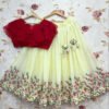 Georgette Lehenga For Kids