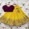 Georgette Lehenga For Kids