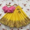Georgette Lehenga For Kids