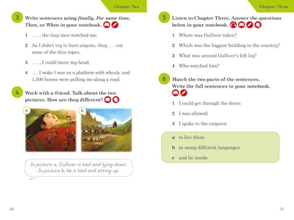 Gulliver's Travels – Ladybird Readers Level 5 – Engaging Adventure for Young Readers - (India-book)