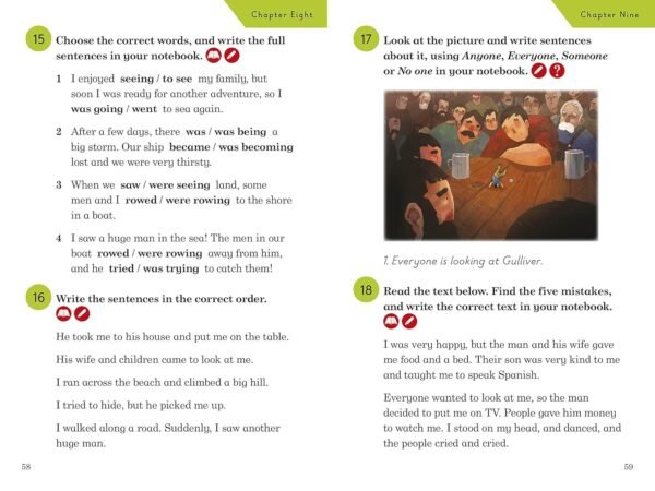 Gulliver's Travels – Ladybird Readers Level 5 – Engaging Adventure for Young Readers - (India-book)