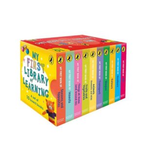 My First Library of Learning set, Educational board books for toddlers, Early learning board books, Board book set for toddlers, Children's first library books, Best board books for preschoolers, Early concepts board books,