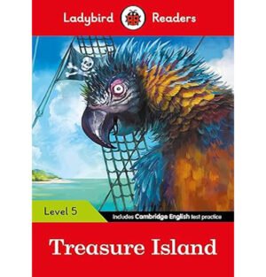 Treasure Island Ladybird Readers, Ladybird Readers Level 5, Treasure Island book for kids, Children’s adventure books, Classic stories for children, Robert Louis Stevenson adaptations, Reading comprehension for kids, Illustrated children's books, Learning with Ladybird Readers, Pirate stories for kids,