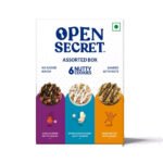 [Snack Without Regret] Open Secret Assorted 6-in-1 Cookie Box – Taste Joy, Not Guilt!