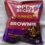 Open Secret Un-Junked Choco Almond Brownie Pack of 3