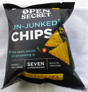 Open Secret Chilli Pizza Chips, Un-junked pizza chips snack, Healthy chilli pizza chips, Open Secret chips review, Buy Open Secret Chilli Pizza Chips online, Guilt-free pizza-flavored snacks, Spicy pizza chips healthy snack, Open Secret snacks India, Low-calorie pizza chips, Open Secret healthy munchies,